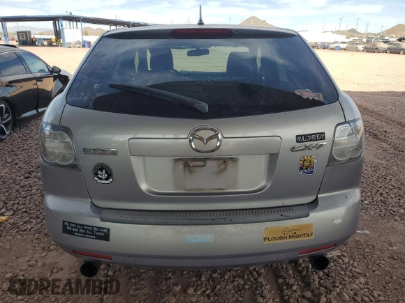 2007 Mazda CX-7 Touring with VIN JM3ER293570119703, listed as a Copart auction lot 81779984 with 247,188 mi miles and Salvage Title. Bid and sale history available at carsss.com. Image 6.