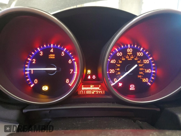 2010 Mazda 3 S Sport with VIN JM1BL1S54A1335630, listed as a Copart auction lot 54995035 with 171,188 mi miles and Salvage Title. Bid and sale history available at DreamBid. Image 9.