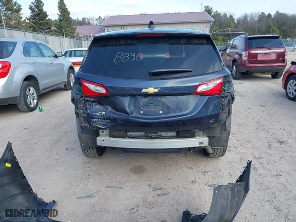 2018 Chevrolet Equinox LT with VIN 3GNAXJEV1JS649124, listed as a IAAI auction lot 41898890 with 39,296 mi miles. Bid and sale history available at carsss.com. Image 16.