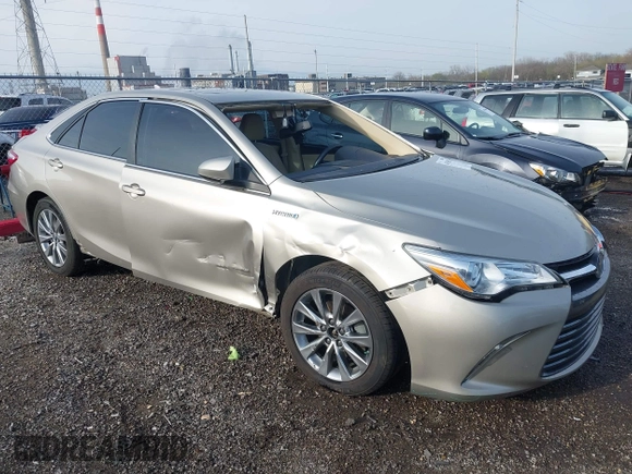 2017 Toyota Camry Hybrid LE with VIN 4T1BD1FK9HU214495, listed as a IAAI auction lot 41953655 with 106,409 mi miles. Bid and sale history available at carsss.com. Image 1.