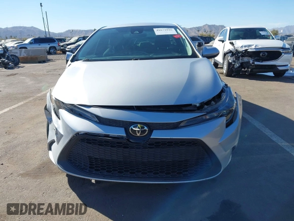 2022 Toyota Corolla LE with VIN 5YFVPMAE8NP312132, listed as a IAAI auction lot 41671016 with 34,598 mi miles. Bid and sale history available at carsss.com. Image 12.