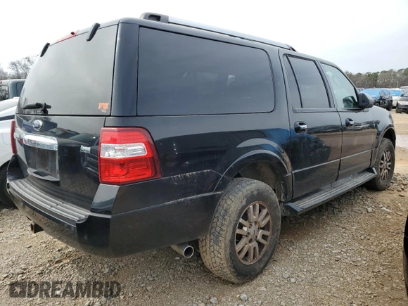 2012 Ford Expedition Max Limited with VIN 1FMJK2A52CEF00863, listed as a Copart auction lot 47523125 with 187,842 mi miles and Salvage title. Bid and sale history available at DreamBid. Image 3.