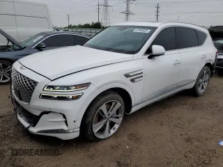 2021 Genesis GV80 z VIN KMUHBDSB5MU040718, wystawiony jako Copart lot #57940825 z przebiegiem Nie podano mil oraz Czysty tytuł • Clean title. Historia ofert i sprzedaży dostępna na DreamBid. Obrazek 1.