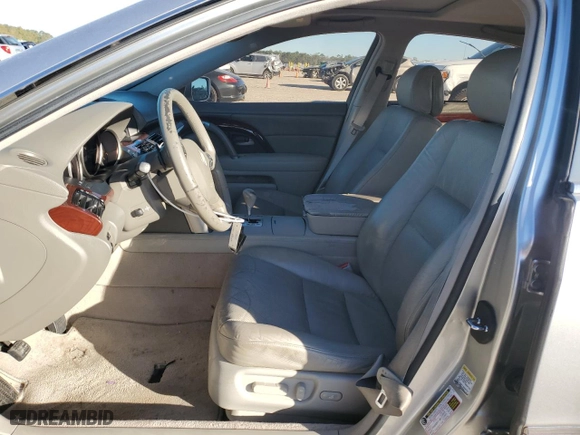 2007 Acura RL with VIN JH4KB16577C003562, listed as a Copart auction lot 79055724 with NaN miles and Salvage Title. Bid and sale history available at carsss.com. Image 7.