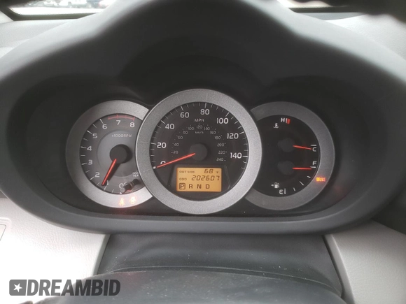 2007 Toyota RAV4 Limited with VIN JTMBK31VX75017108, listed as a Copart auction lot 52177145 with 202,607 mi miles and Salvage Title. Bid and sale history available at carsss.com. Image 9.