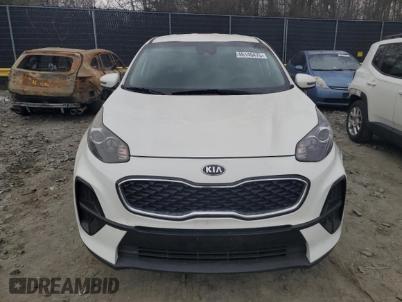 2020 Kia Sportage LX with VIN KNDPM3AC0L7824136, listed as a Copart auction lot 46140475 with 29,750 mi miles and Salvage Title. Bid and sale history available at carsss.com. Image 5.