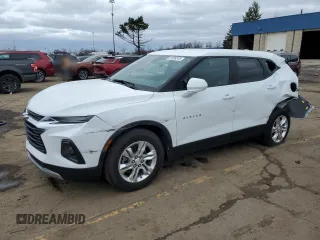 2021 Chevrolet Blazer LT z VIN 3GNKBCRS2MS566093, wystawiony jako Copart lot #51269515 z przebiegiem 38 469 mil mil oraz Nie do naprawy • Non repairable. Historia ofert i sprzedaży dostępna na DreamBid. Obrazek 1.