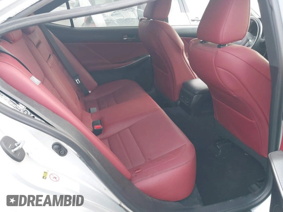 2014 Lexus IS 350 with VIN JTHBE1D28E5007718, listed as a IAAI auction lot 41915732 with 108,492 mi miles and . Bid and sale history available at DreamBid. Image 8.