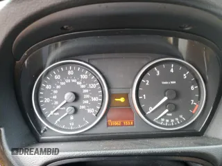 2007 BMW 3 Series 328i with VIN WBAVA33537PG49627, listed as a Copart auction lot 43029665 with 131,062 mi miles and Salvage Title. Bid and sale history available at carsss.com. Image 9.