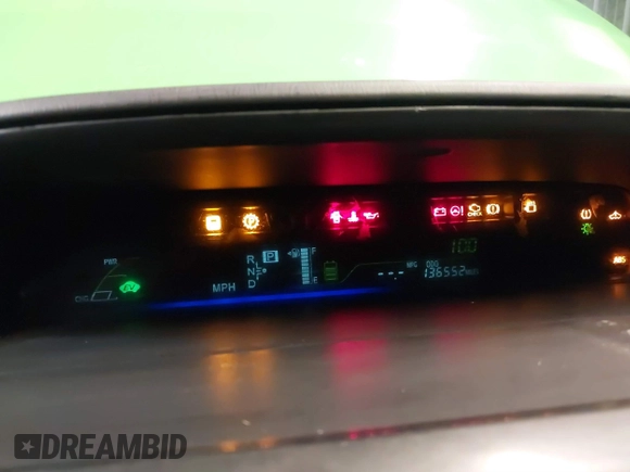 2015 Toyota Prius Two with VIN JTDZN3EU5FJ035495, listed as a IAAI auction lot 41585955 with 136,552 mi miles and . Bid and sale history available at DreamBid. Image 7.