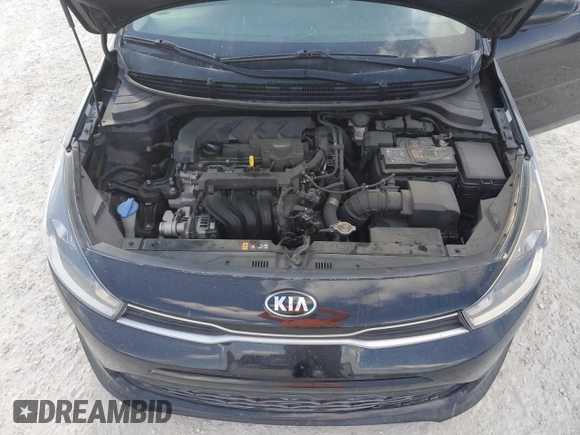 2021 Kia Rio LX with VIN 3KPA24AD7ME417409, listed as a Copart auction lot 47613345 with 100,196 mi miles and Salvage Title. Bid and sale history available at DreamBid. Image 11.
