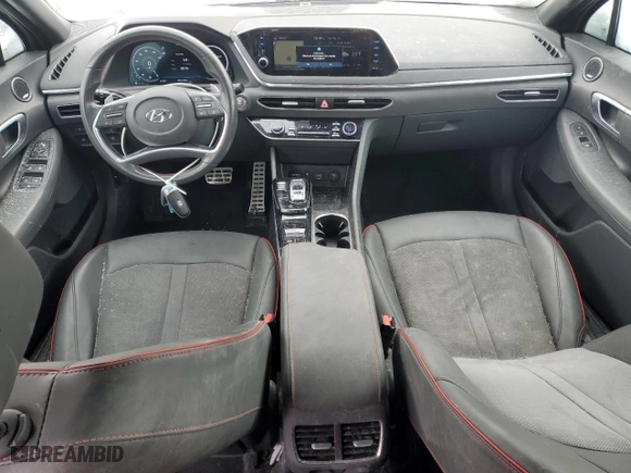2020 Hyundai Sonata SEL Plus with VIN 5NPEJ4J26LH033750, listed as a Copart auction lot 45321815 with 64,497 mi miles and Salvage Title. Bid and sale history available at carsss.com. Image 8.