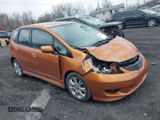 2010 Honda Fit Sport with VIN JHMGE8H46AC009662, listed as a IAAI auction lot 41990501 with 184,110 mi miles. Bid and sale history available at carsss.com. Image 1.
