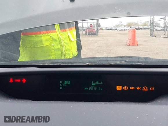 2008 Toyota Prius with VIN JTDKB20U383391706, listed as a IAAI auction lot 42096879 with 201,313 mi miles. Bid and sale history available at carsss.com. Image 7.