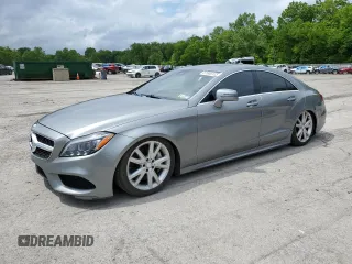 2015 Mercedes-Benz CLS 550 with VIN WDDLJ7DB3FA140857, listed as a Copart auction lot 57606125 with 131,131 mi miles and Clean title. Bid and sale history available at DreamBid. Image 1.