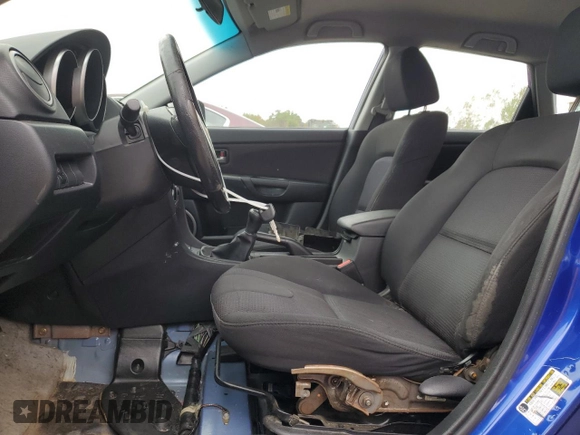 2007 Mazda 3 S Sport with VIN JM1BK144371600313, listed as a Copart auction lot 72448064 with 166,494 mi miles and Salvage Title. Bid and sale history available at DreamBid. Image 7.