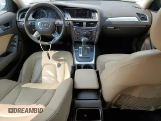 2013 Audi A4 Premium with VIN WAUBFAFL9DA059267, listed as a Copart auction lot 60437425 with 84,409 mi miles and Salvage title. Bid and sale history available at DreamBid. Image 8.