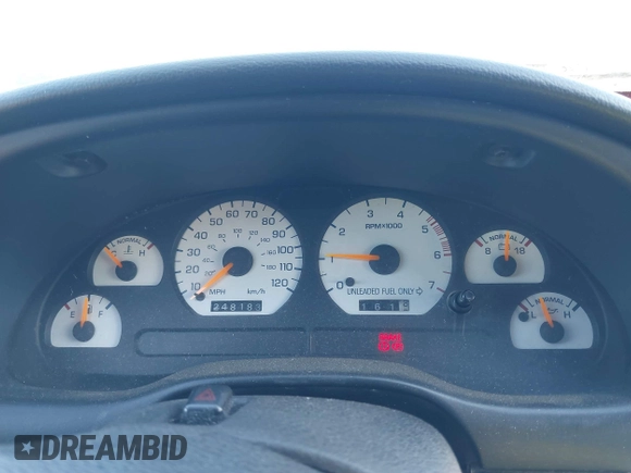 1996 Ford Mustang with VIN 1FALP4042TF180575, listed as a IAAI auction lot 41561882 with 248,183 mi miles. Bid and sale history available at carsss.com. Image 7.