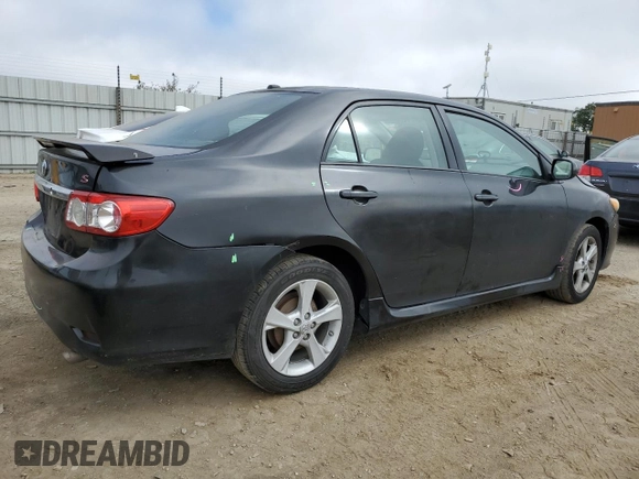 2011 Toyota Corolla L with VIN 2T1BU4EE8BC676231, listed as a Copart auction lot 53930455 with 96,746 mi miles and Salvage Title. Bid and sale history available at carsss.com. Image 3.