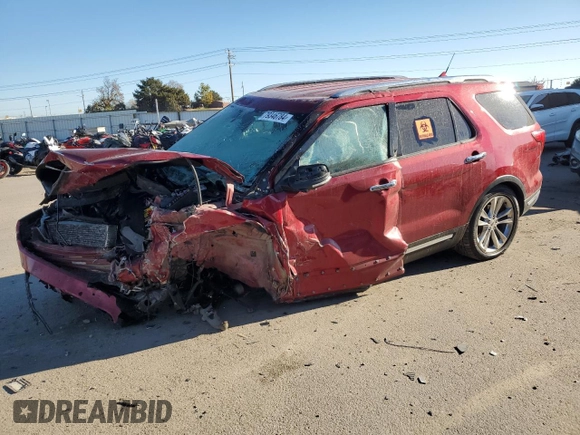 2019 Ford Explorer Limited z VIN 1FM5K7FH1KGB38836, wystawiony jako Copart lot #79346784 z przebiegiem Nie podano mil oraz Szkoda całkowita • Salvage title. Historia ofert i sprzedaży dostępna na DreamBid. Obrazek 1.