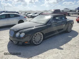 2011 Bentley Continental GT with VIN SCBDP3ZA1BC067897, listed as a Copart auction lot 74782274 with Not Provided miles and Salvage Title. Bid and sale history available at DreamBid. Image 1.