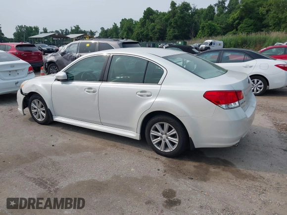2011 Subaru Legacy Premium with VIN 4S3BMBC67B3249857, listed as a IAAI auction lot 42441235 with 185,693 mi miles and . Bid and sale history available at DreamBid. Image 3.