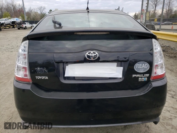 2009 Toyota Prius with VIN JTDKB20U697821366, listed as a Copart auction lot 50622445 with 168,024 mi miles and Salvage Title. Bid and sale history available at DreamBid. Image 6.