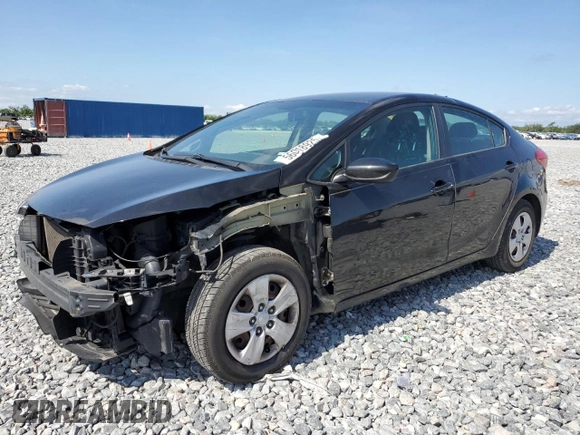 2016 Kia Forte LX z VIN KNAFK4A68G5543007, wystawiony jako Copart lot #56018925 z przebiegiem 102 047 mil mil oraz Nie do naprawy • Non repairable. Historia ofert i sprzedaży dostępna na DreamBid. Obrazek 1.
