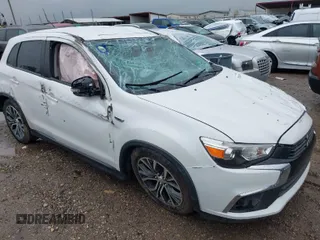 2016 Mitsubishi Outlander Sport 2.0 ES with VIN JA4AP3AU5GZ026113, listed as a IAAI auction lot 41893209 with 66,807 mi miles. Bid and sale history available at carsss.com. Image 1.