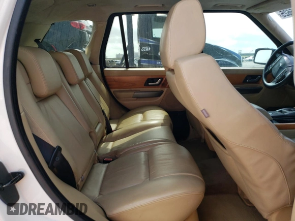 2008 Land Rover Range Rover Sport SC with VIN SALSH23468A186959, listed as a Copart auction lot 49386625 with 0 mi miles and Salvage Title. Bid and sale history available at carsss.com. Image 11.