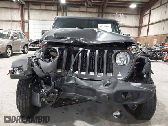 2021 Jeep Wrangler Unlimited Sport S с VIN 1C4HJXDN2MW701625, выставлен на аукционе IAAI как лот 42278169 с пробегом 11 229 миль миль и . История ставок и продаж доступна на DreamBid. Изображение 16.
