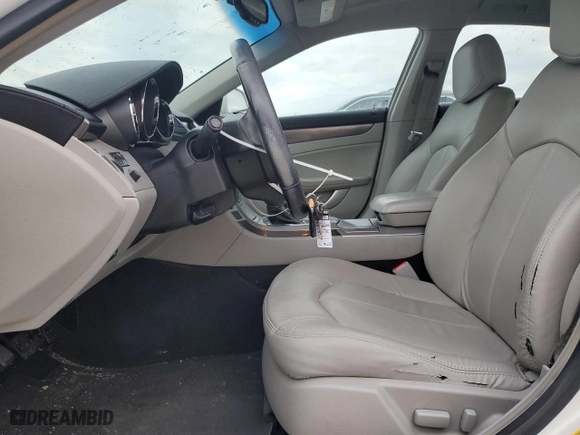 2011 Cadillac CTS Sedan with VIN 1G6DA5EY3B0110184, listed as a Copart auction lot 51017825 with 0 mi miles and Salvage Title. Bid and sale history available at carsss.com. Image 7.