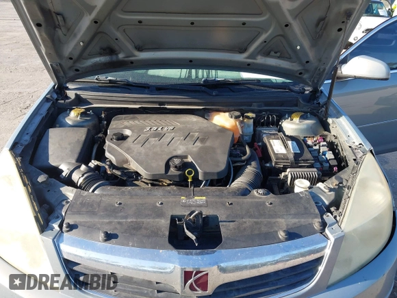 2007 Saturn Aura XE with VIN 1G8ZS57N57F143186, listed as a IAAI auction lot 42041348 with 196,437 mi miles. Bid and sale history available at carsss.com. Image 10.