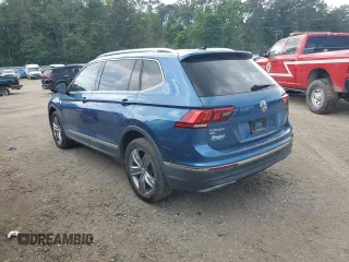 2020 Volkswagen Tiguan SE z VIN 3VV3B7AXXLM124257, wystawiony jako Copart lot #53740795 z przebiegiem 63 455 mil mil oraz Szkoda całkowita • Salvage title. Historia ofert i sprzedaży dostępna na DreamBid. Obrazek 2.