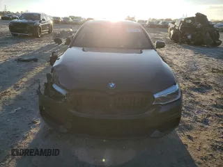 2017 BMW 5 Series 540i with VIN WBAJE5C33HG914381, listed as a Copart auction lot 82557424 with 193,882 mi miles and Salvage Title. Bid and sale history available at carsss.com. Image 5.
