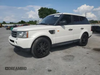 2008 Land Rover Range Rover Sport HSE z VIN SALSK25438A153920, wystawiony jako Copart lot #55786475 z przebiegiem 154 274 mil mil oraz Szkoda całkowita • Salvage title. Historia ofert i sprzedaży dostępna na DreamBid. Obrazek 1.