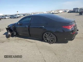 2021 Mercedes-Benz CLA with VIN W1K5J5BBXMN214717, listed as a Copart auction lot 66010264 with 45,742 mi miles and Salvage Title. Bid and sale history available at carsss.com. Image 2.