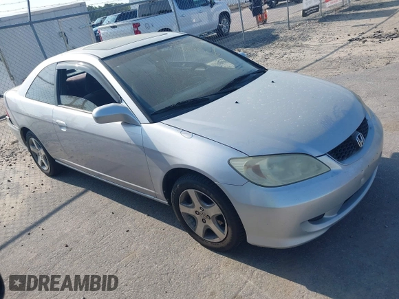 2004 Honda Civic EX with VIN 1HGEM21964L044478, listed as a IAAI auction lot 42153605 with 268,851 mi miles and . Bid and sale history available at DreamBid. Image 1.