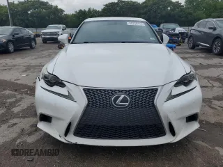 2014 Lexus IS 350 z VIN JTHBE1D23E5012325, wystawiony jako Copart lot #55750115 z przebiegiem Nie podano mil oraz Szkoda całkowita • Salvage title. Historia ofert i sprzedaży dostępna na DreamBid. Obrazek 5.