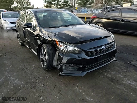 2020 Subaru Impreza Sport with VIN 4S3GKAL60L3612118, listed as a Copart auction lot 86331004 with 52,783 mi miles and Salvage Title. Bid and sale history available at carsss.com. Image 10.