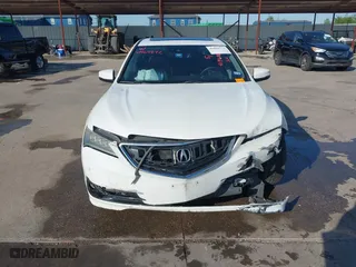 2015 Acura TLX V6 Advance with VIN 19UUB3F7XFA006457, listed as a IAAI auction lot 41969272 with 99,715 mi miles. Bid and sale history available at carsss.com. Image 12.