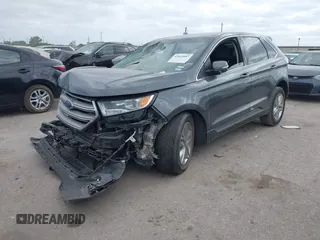 2016 Ford Edge SEL with VIN 2FMPK3J95GBC25316, listed as a IAAI auction lot 42025887 with 1 mi miles. Bid and sale history available at carsss.com. Image 2.