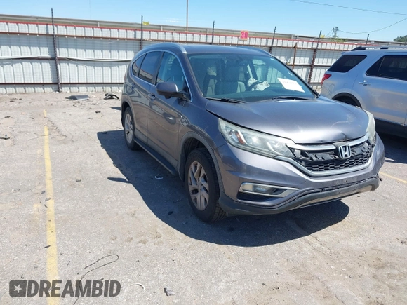 2015 Honda CR-V EX-L with VIN 2HKRM3H78FH543767, listed as a IAAI auction lot 41961852 with 116,824 mi miles and . Bid and sale history available at DreamBid. Image 1.