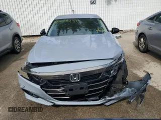 2022 Honda Accord Sedan Sport SE with VIN 1HGCV1F41NA011168, listed as a Copart auction lot 66585994 with 62,567 mi miles and Salvage Title. Bid and sale history available at carsss.com. Image 5.