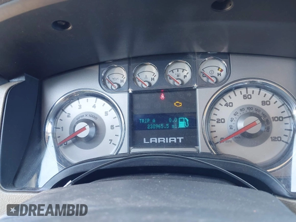 2010 Ford F-150 XL with VIN 1FTFW1CV9AFA91595, listed as a IAAI auction lot 41765696 with 230,965 mi miles. Bid and sale history available at carsss.com. Image 7.