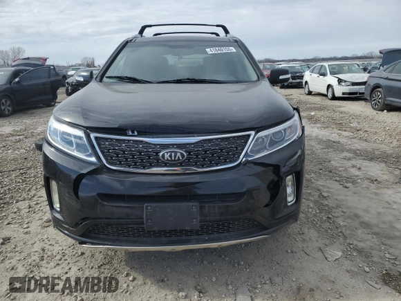 2015 Kia Sorento SX with VIN 5XYKW4A72FG549051, listed as a Copart auction lot 41840155 with 125,021 mi miles and Salvage Title. Bid and sale history available at carsss.com. Image 5.