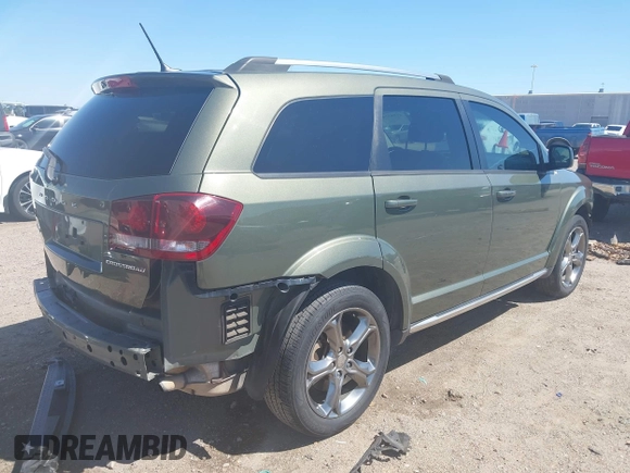 2017 Dodge Journey Crossroad Plus with VIN 3C4PDCGB1HT677813, listed as a IAAI auction lot 41983740 with 87,879 mi miles and . Bid and sale history available at DreamBid. Image 4.
