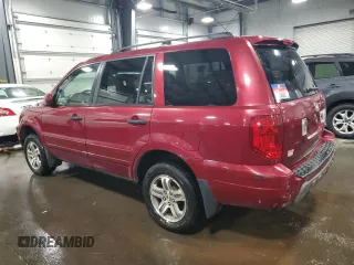 2005 Honda Pilot EX-L with VIN 5FNYF185X5B047522, listed as a Copart auction lot 55839695 with 237,707 mi miles and Salvage title. Bid and sale history available at DreamBid. Image 2.