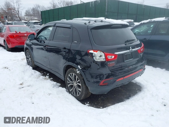 2018 Mitsubishi Outlander Sport SE 2.4 with VIN JA4AR3AW7JZ012197, listed as a IAAI auction lot 41523594 with 73,841 mi miles. Bid and sale history available at carsss.com. Image 3.