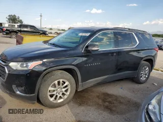 2019 Chevrolet Traverse LT Cloth with VIN 1GNERGKW5KJ227873, listed as a Copart auction lot 70670034 with 80,670 mi miles and Salvage Title. Bid and sale history available at carsss.com. Image 1.